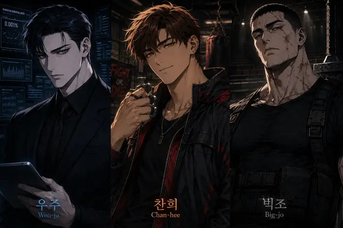 Woo-ju/Chan-lee/Big-jo