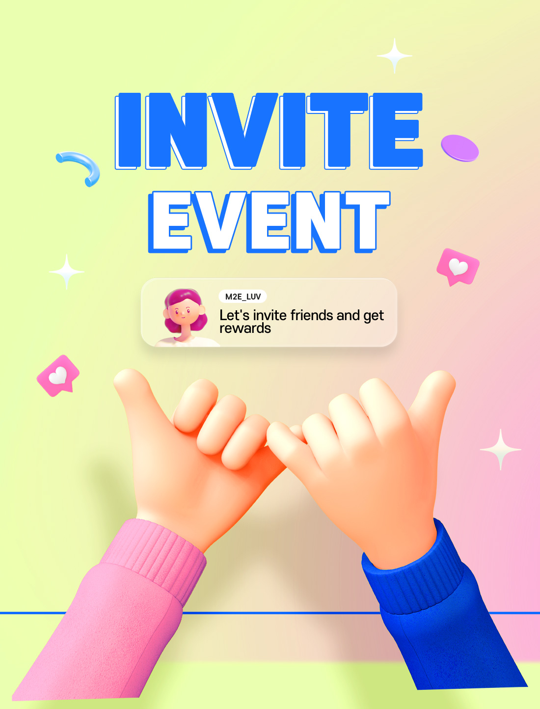 BoriChat Invite Friends Event